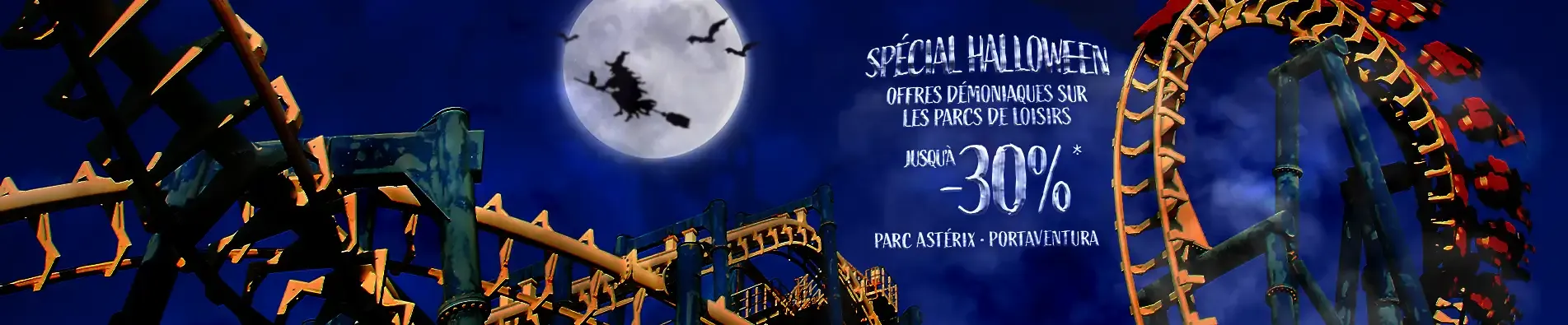 Halloween sur vos parcs