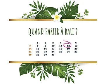 bali calendrier