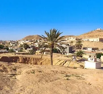 Tunisie Matmata paysage