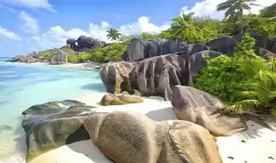 Plage Seychelles