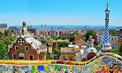 Parc Guell à Barcelone