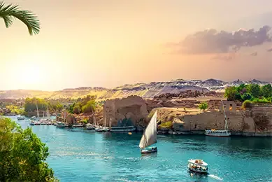 Le Nil en Egypte
