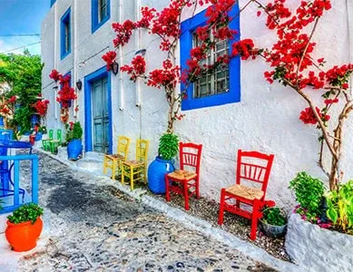 Rue en Grece