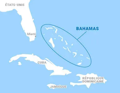 Carte Bahamas