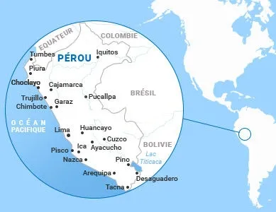 carte pérou
