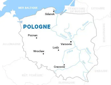 carte pologne