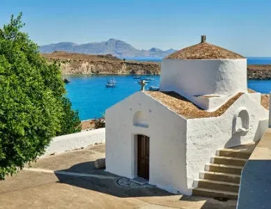 Grece rhodes chapelle.