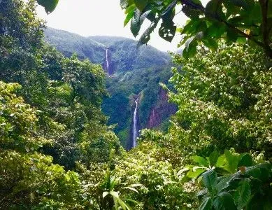 guadeloupe chutes du carbet