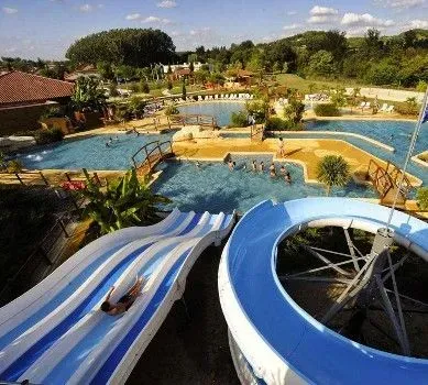 Camping paradis Ile du Pont