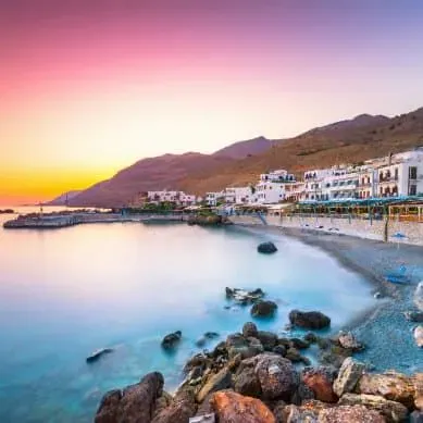 crète village