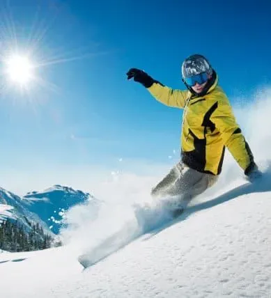 ski snowboard