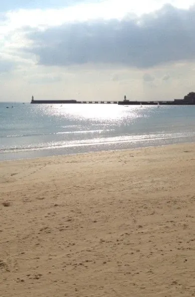 Plage de Deauville Normandie