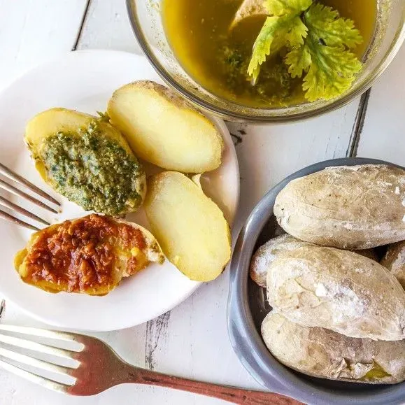 Canaries recette de papas arrugadas