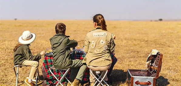 Safari en famille