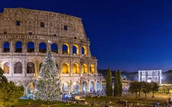 Noel a Rome en Italie