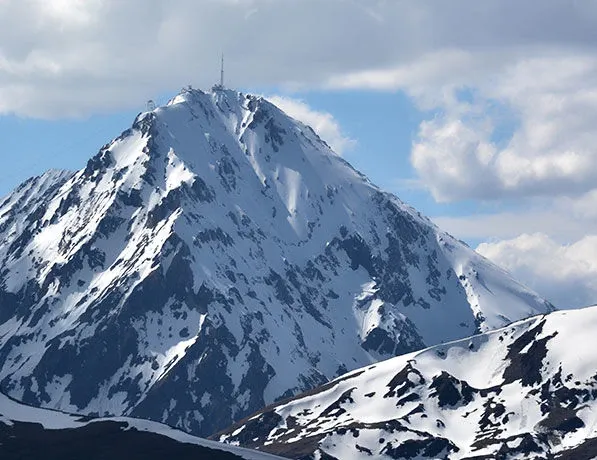 Mont enneigé Pyrénées