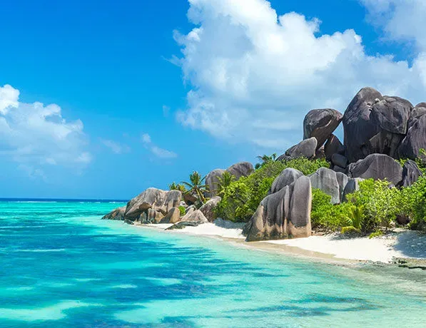 Plage aux Seychelles