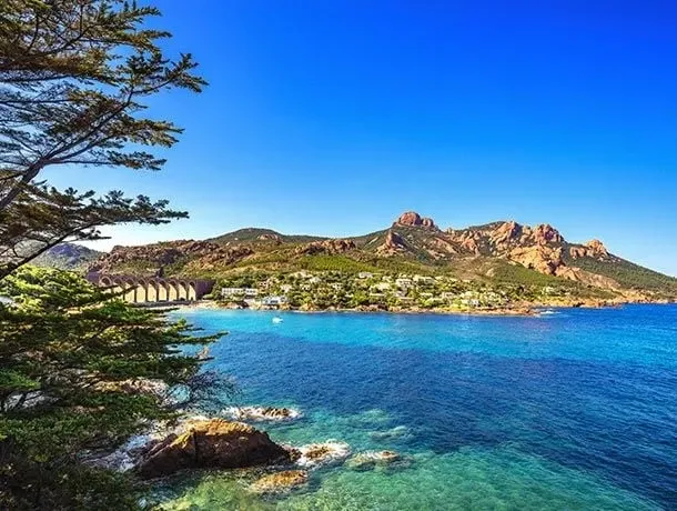 Sous le soleil de la côte d'Azur