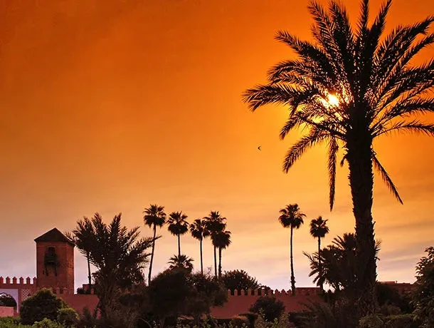 Ville de Marrakech, Maroc