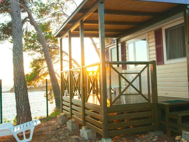 Camping bord lac