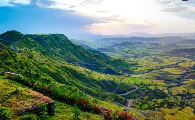 Ethiopie montagnes et vallee