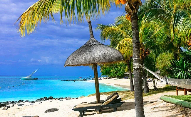 ile maurice plage hamac