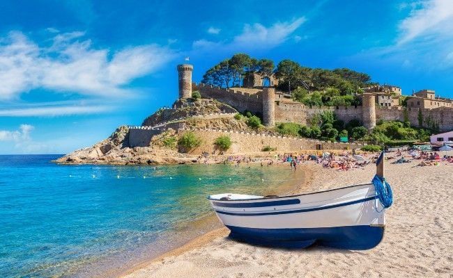 Espagne catalogne tossa de mar