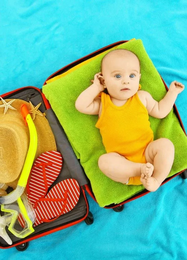 Les premières vacances avec bébé