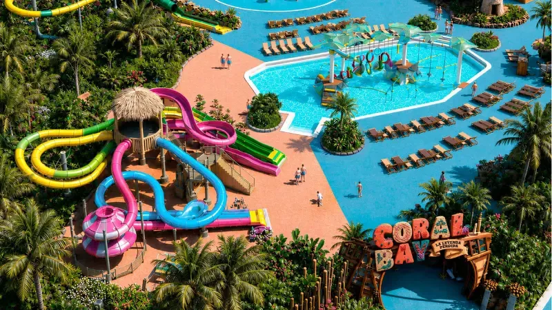 Hôtel Coral bay toboggan aquatiques