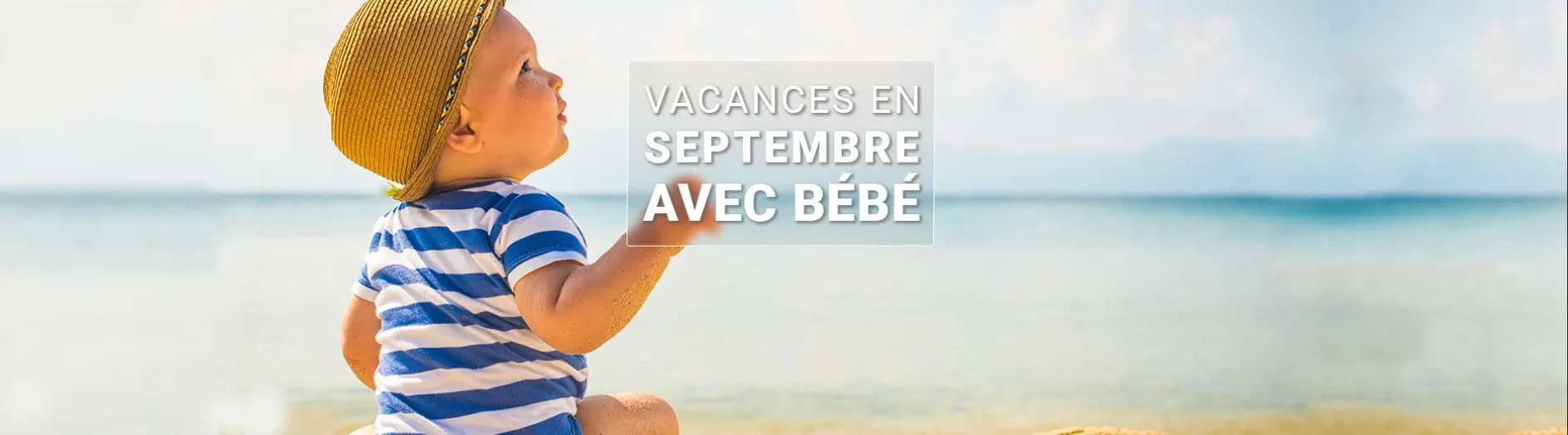 Bébé à la plage